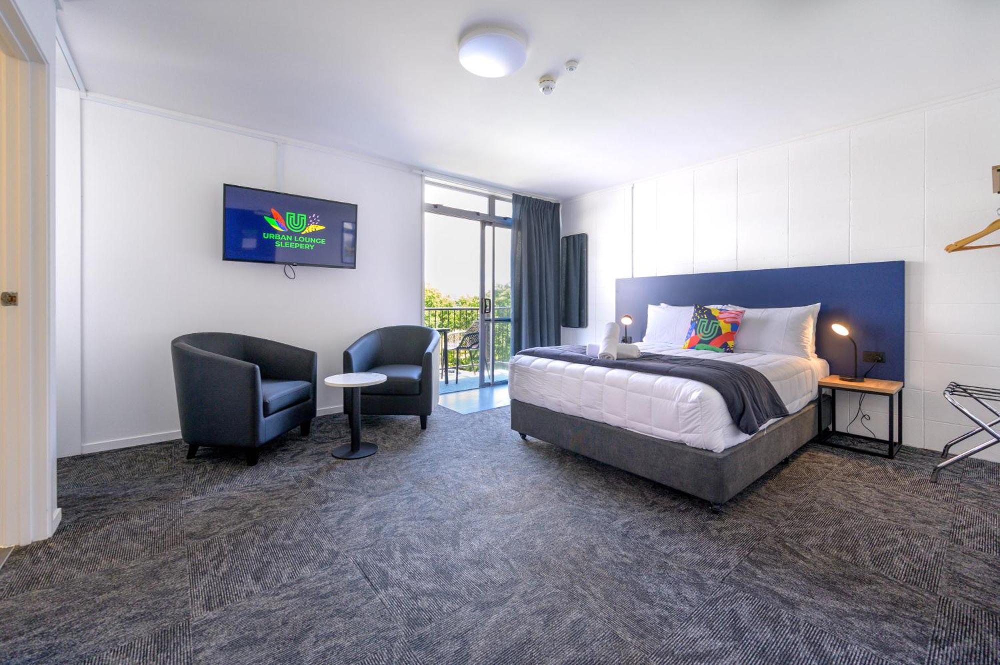 Urban Lounge Sleepery Hotel Rotorua Bagian luar foto